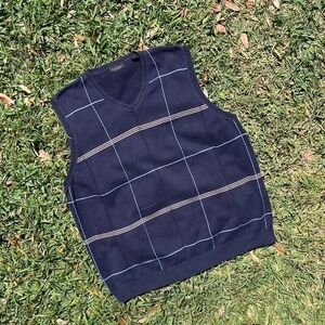 Van Heusen Navy Sweater Vest